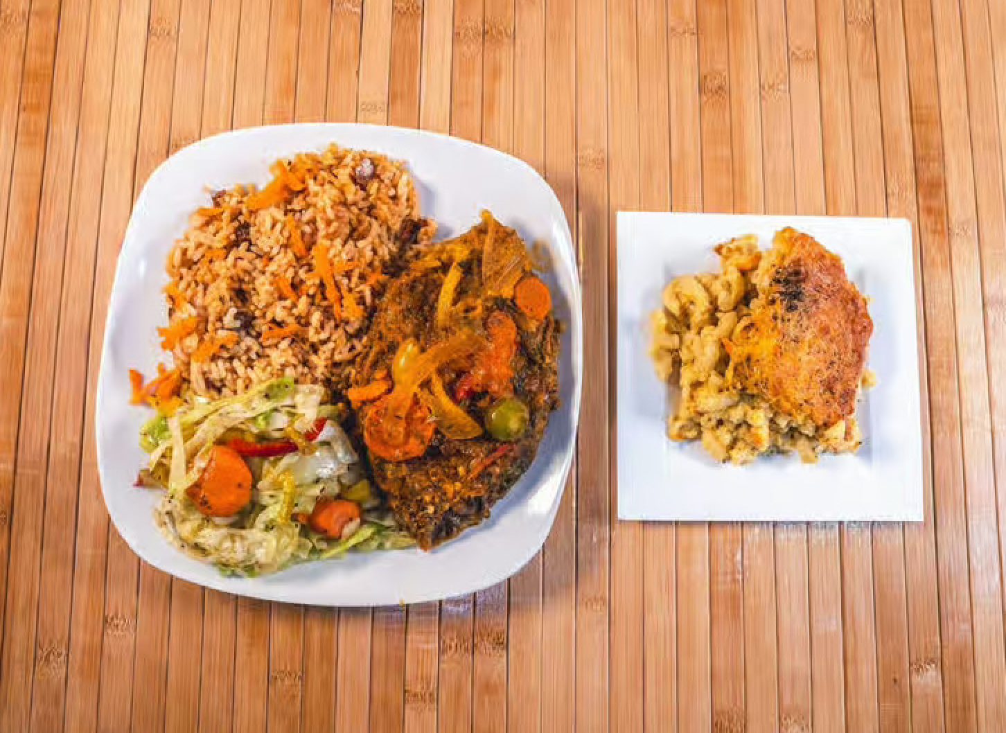 Fish (Stew King Fish) Lunch Special.